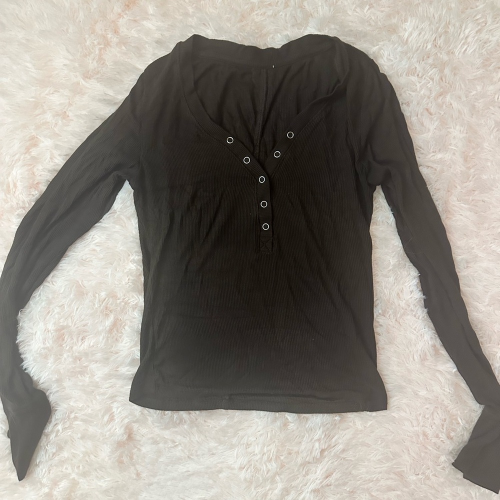 💕 brown Garage long-sleeve - Picture 3 of 3